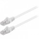 68500 Καλώδιο δικτύου CAT 5e, U/UTP patchcable, 0. 5m, σε λευκό χρώμα