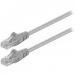 68611 Καλώδιο δικτύου CAT 5e, U/UTP patchcable, 0. 25m, σε γκρι χρώμα