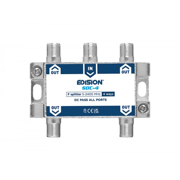 Edision splitter 4 ways F 5-2400Mhz SDC-4