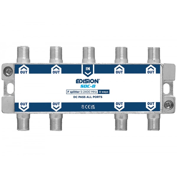 Edision splitter 8 ways F 5-2400Mhz SDC-8