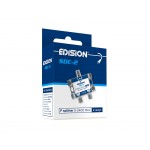 Edision splitter 2 ways F 5-2400Mhz SDC-2