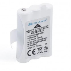 Midland PB-X6 Μπαταρία Ασύρματου Πομποδέκτη για XT50/XT60 C1300 700mAh 3.6V