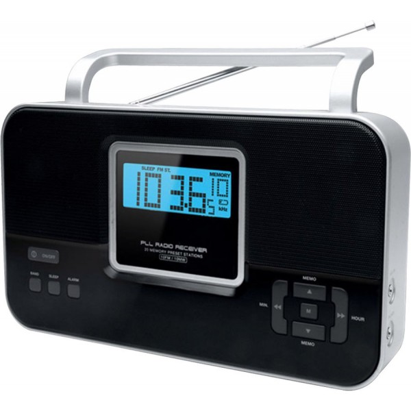 MUSE M-087 R Ραδιόφωνο με φωτιζόμενη οθόνη