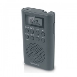 Muse M-02 R Ψηφιακό Ραδιόφωνο AM-FM σε μαύρο χρώμα