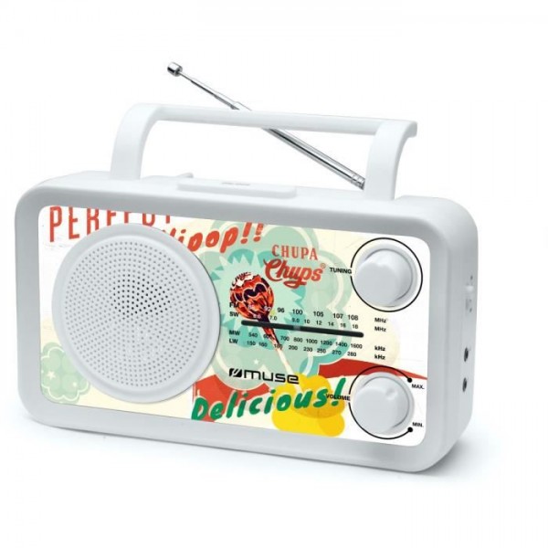 MUSE M-05CC Ραδιόφωνο σε μοντέρνο σχέδιο 