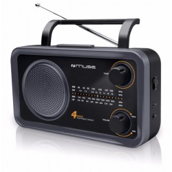 Muse M-05DS Αναλογικό Ραδιόφωνο 4-band AUX IN 
