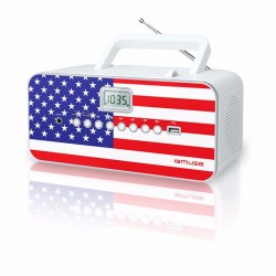Muse M-28US Φορητό ράδιο-CD με USB