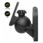 Goobay Βάσεις Ηχείων Τοίχου (Ζεύγος) σε Μαύρο Χρώμα 49393