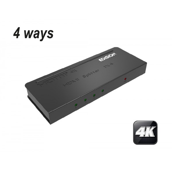 4K HDMI Splitter 1x4