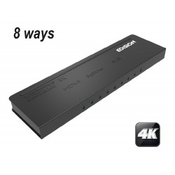 EDISION 4K HDMI Splitter 1x8 από μια πηγή HDMI προς 8 οθόνες