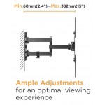 BRATECK επιτοίχια βάση LPA68-443, για οθόνη 23"-55", 30kg
