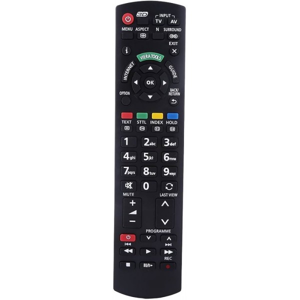 Panasonic N2QAYB000487 Συμβατό Τηλεχειριστήριο Τηλεόρασης Viera Tools