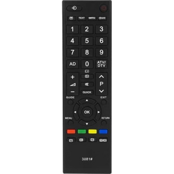 Συμβατό Τηλεχειριστήριο CT-90326 για Τηλεοράσεις Toshiba