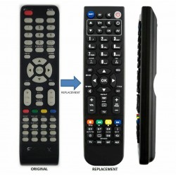 Συμβατό Τηλεχειριστήριο FXV-2414 για Τηλεοράσεις Felix