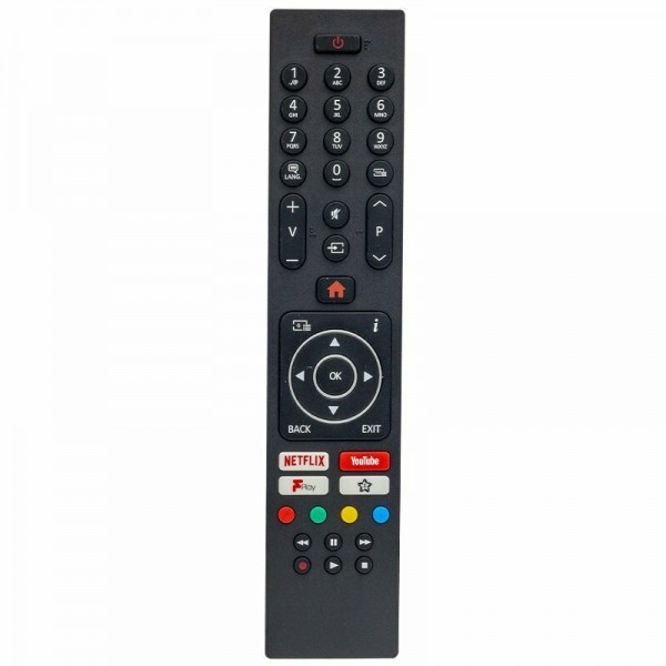 Συμβατό Τηλεχειριστήριο RC43137P για Τηλεοράσεις F&U , Finlux , Telefunken και Vestel