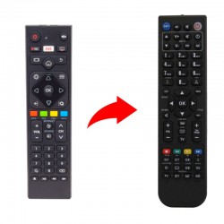 Arielli & Sunny Τηλεχειριστήριο αντικατάστασης CRS-300AT, LED-39AT204, RM-L265C