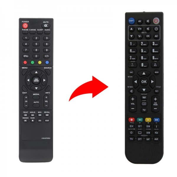 Arielli Τηλεχειριστήριο αντικατάστασης για 2100-EP00SU