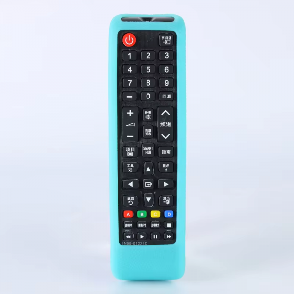 Θήκη σιλικόνης για τηλεχειριστήρια LG, Samsung (AKB75675311, AKB75095308, BN59-01315B, BN59-01247A) Γαλάζια