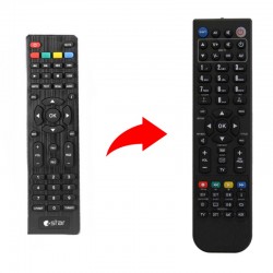 eStar Τηλεχειριστήριο αντικατάστασης για τον δέκτη T2 618 UHD
