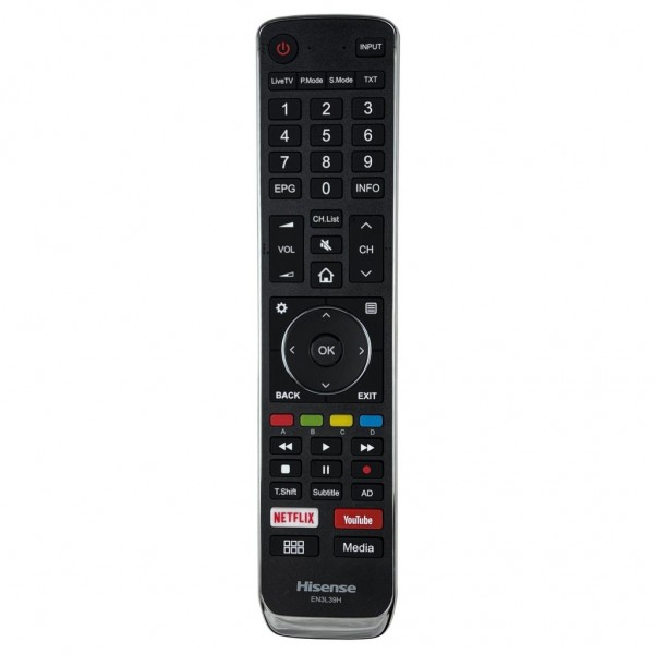 Hisense EN3L39H Γνήσιο Τηλεχειριστήριο Τηλεόρασης Hisense EN3L39H Γνήσιο Τηλεχειριστήριο Τηλεόρασης