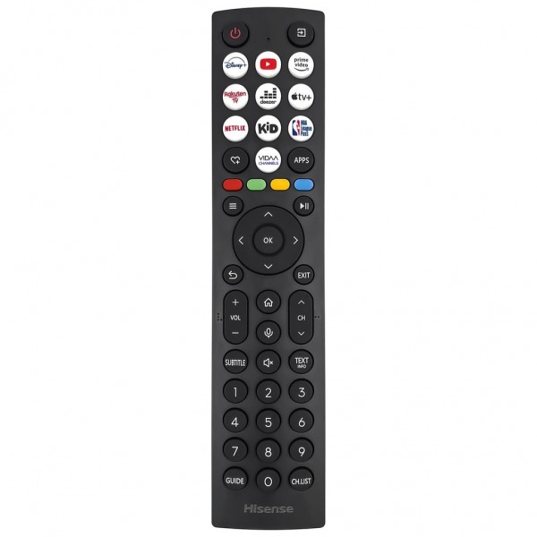 Hisense ERF2AA36H Γνήσιο Τηλεχειριστήριο Τηλεόρασης Hisense ERF2AA36H Γνήσιο Τηλεχειριστήριο Τηλεόρασης