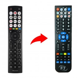 Hisense Τηλεχειριστήριο αντικατάστασης ERF2J36H