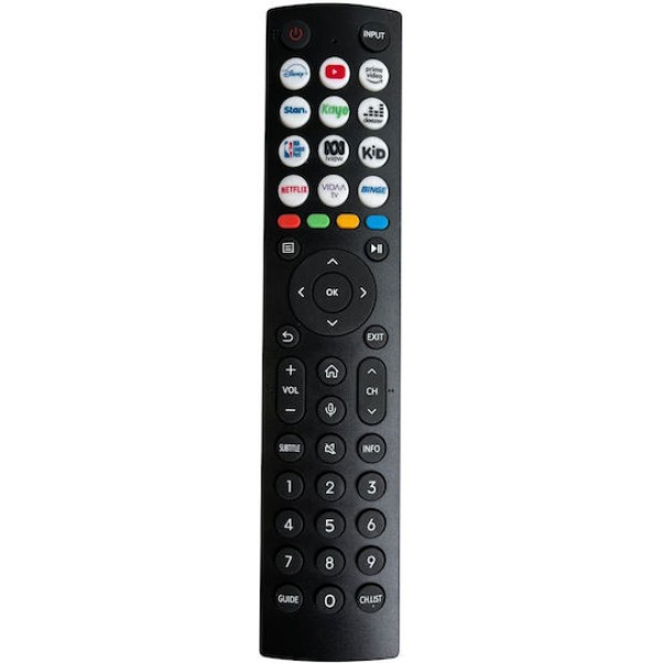 Hisense Συμβατό Τηλεχειριστήριο Τηλεόρασης ERF2AA36H Hisense Συμβατό Τηλεχειριστήριο Τηλεόρασης ERF2AA36H