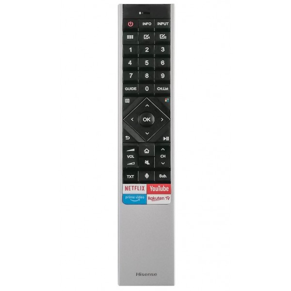 Hisense ERF6A62 Γνήσιο Τηλεχειριστήριο Τηλεόρασης Voice Hisense ERF6A62 Γνήσιο Τηλεχειριστήριο Τηλεόρασης Voice