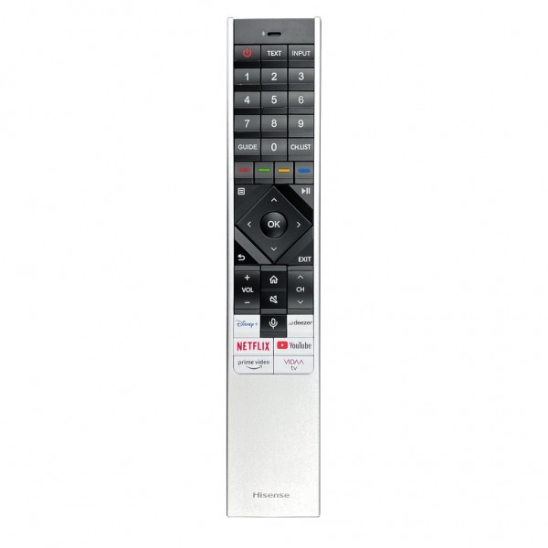 Hisense ERF6N64H Γνήσιο Τηλεχειριστήριο Τηλεόρασης T337214 Hisense ERF6N64H Γνήσιο Τηλεχειριστήριο Τηλεόρασης T337214