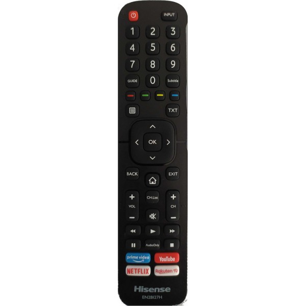 Hisense Γνήσιο Τηλεχειριστήριο ΕΝ2ΒΙ27Η - T244182