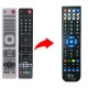 JVC Τηλεχειριστήριο αντικατάστασης για RM-C3174, RM-C3175, LT-42K560