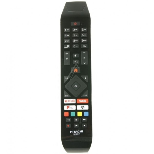 Hitachi RC43140 Γνήσιο Τηλεχειριστήριο Τηλεόρασης