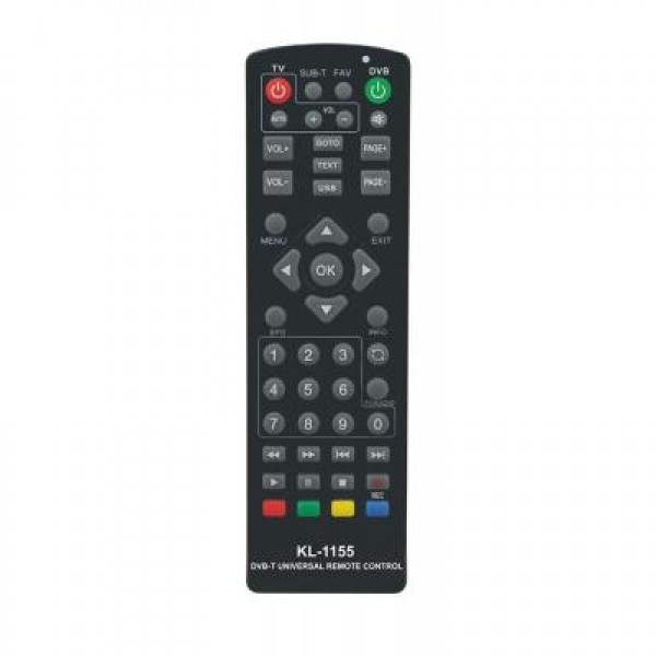 KL-1155 UNIVERSAL Τηλεχειριστήριο για επίγειους και δορυφορικούς δέκτες