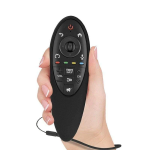 Θήκη σιλικόνης για τηλεχειριστήριο LG Magic remote (MR500) SM50014-BL Μαύρη
