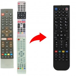 Metz Τηλεχειριστήριο αντικατάστασης για 32MTC6100Z , 50MUC8000Z