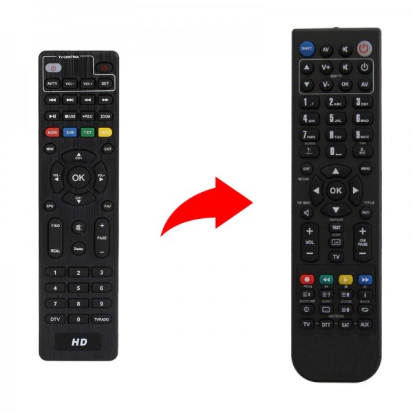 Opticum Τηλεχειριστήριο αντικατάστασης για τον δέκτη Nytro Box Plus Full HD