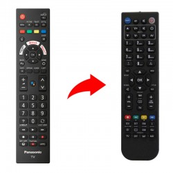 Panasonic Τηλεχειριστήριο αντικατάστασης για TX43JX600 , TX-50JX600E , TX-55JX600E , TX-65JX600E