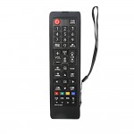 Θήκη σιλικόνης για τηλεχειριστήρια LG, Samsung (AKB75675311, AKB75095308, BN59-01315B, BN59-01247A) Μαύρη