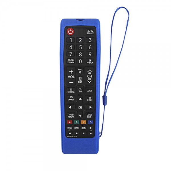 Θήκη σιλικόνης για τηλεχειριστήρια LG, Samsung (AKB75675311, AKB75095308, BN59-01315B, BN59-01247A) Μπλέ