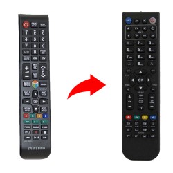 Samsung Τηλεχειριστήριο αντικατάστασης για LE40A656A1FXXH