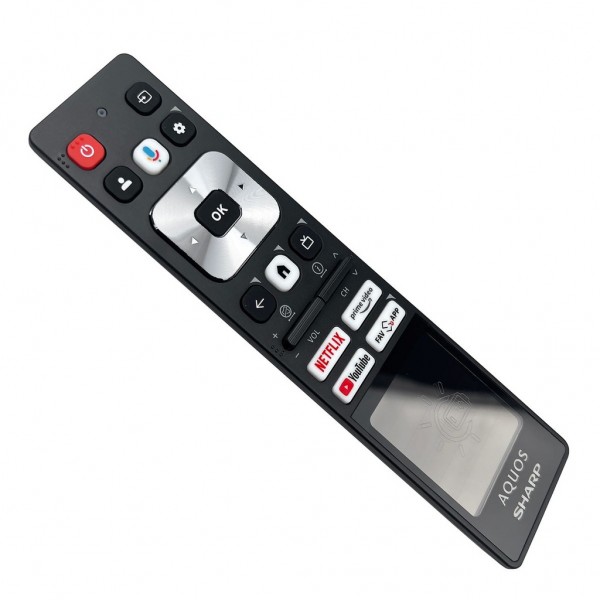 SHARP AQUOS SHW/RMC/0151N Τηλεχειριστήριο γνήσιο με ηλιακή φόρτιση