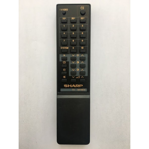 SHARP G0756CE Τηλεχειριστήριο αντικατάστασης για παλιές τηλεοράσεις