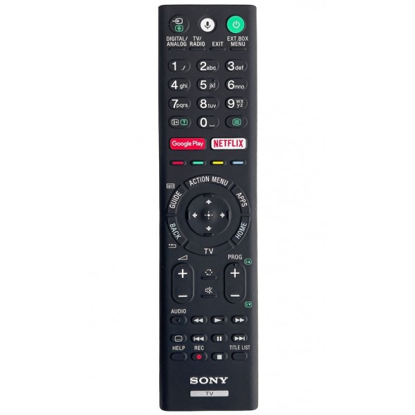 Sony RMF-TX220E Γνήσιο Τηλεχειριστήριο Τηλεόρασης Voice