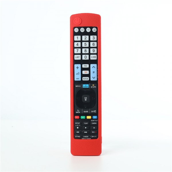Θήκη σιλικόνης για τηλεχειριστήριο AKB73756565, AKB74115502 LG Κόκκινη