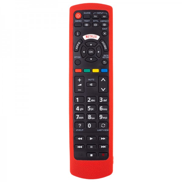 Θήκη σιλικόνης για τηλεχειριστήριο RC42128 Panasonic Κόκκινη