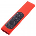Θήκη σιλικόνης για τηλεχειριστήρια Samsung με ηλιακό πάνελ (BN59-01358, BN59-01385, BN59-01357) Κόκκινη