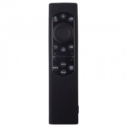 Θήκη σιλικόνης για τηλεχειριστήρια Samsung με ηλιακό πάνελ (BN59-01358, BN59-01385, BN59-01357) Μαύρη