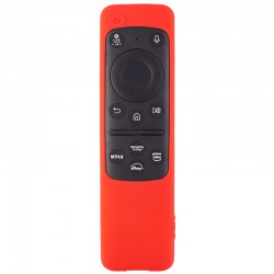 Θήκη σιλικόνης για τηλεχειριστήρια Samsung με ηλιακό πάνελ (BN59-01432, BN59-01455) Κόκκινη