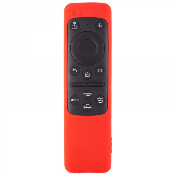 Θήκη σιλικόνης για τηλεχειριστήρια Samsung με ηλιακό πάνελ (BN59-01432, BN59-01455) Κόκκινη