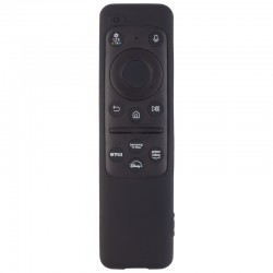 Θήκη σιλικόνης για τηλεχειριστήρια Samsung με ηλιακό πάνελ (BN59-01432, BN59-01455) Μαύρη